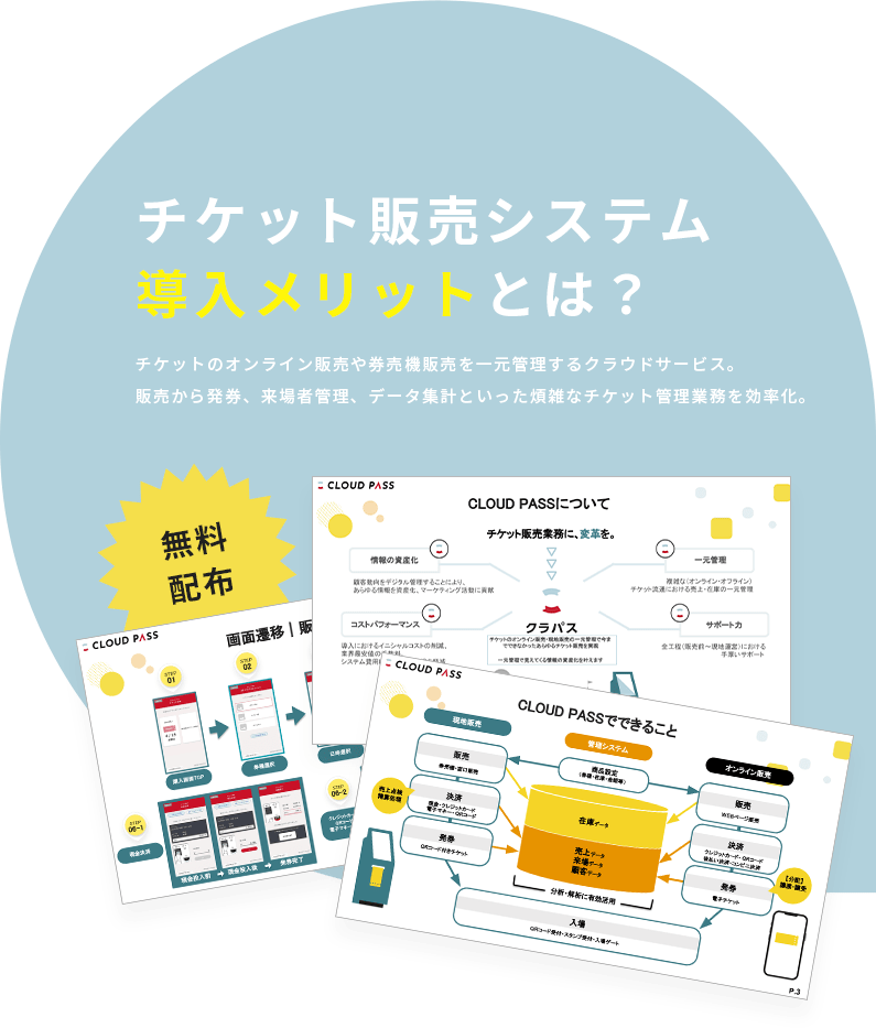 チケット販売システム導入メリットとは？
