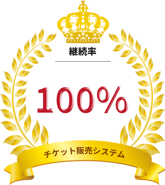 継続率100%