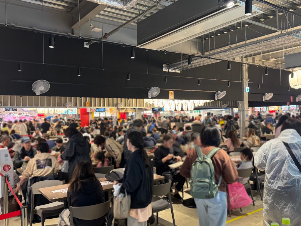 cloudpass事例白ハト食品工業株式会社様EXPO 2025大阪関西万博当日風景