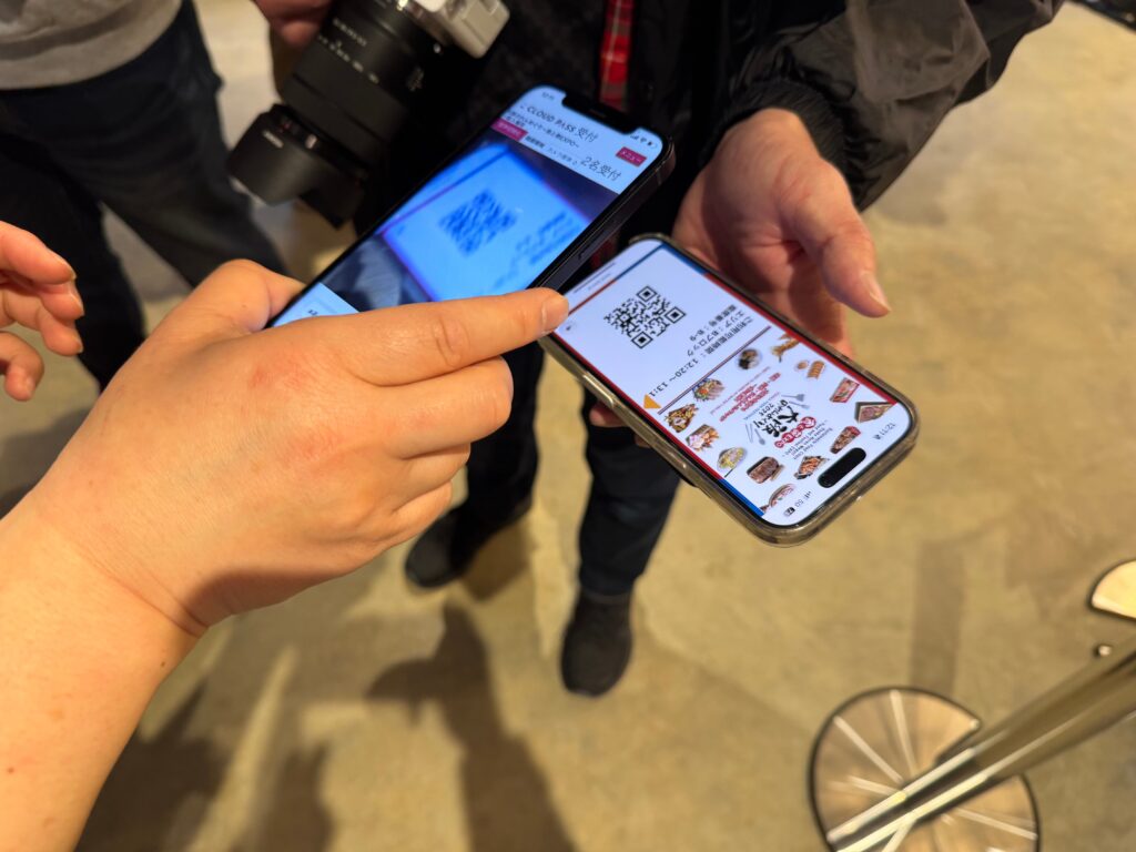 白ハト食品工業株式会社様EXPO 2025大阪関西万博受付