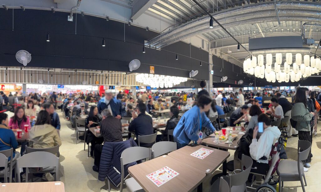 白ハト食品工業株式会社様EXPO 2025大阪関西万博当日会場風景2